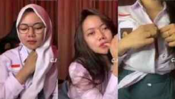 Siswi Indo SMA Hijab Ketagihan Wik Wik Nelpon Pacar 2